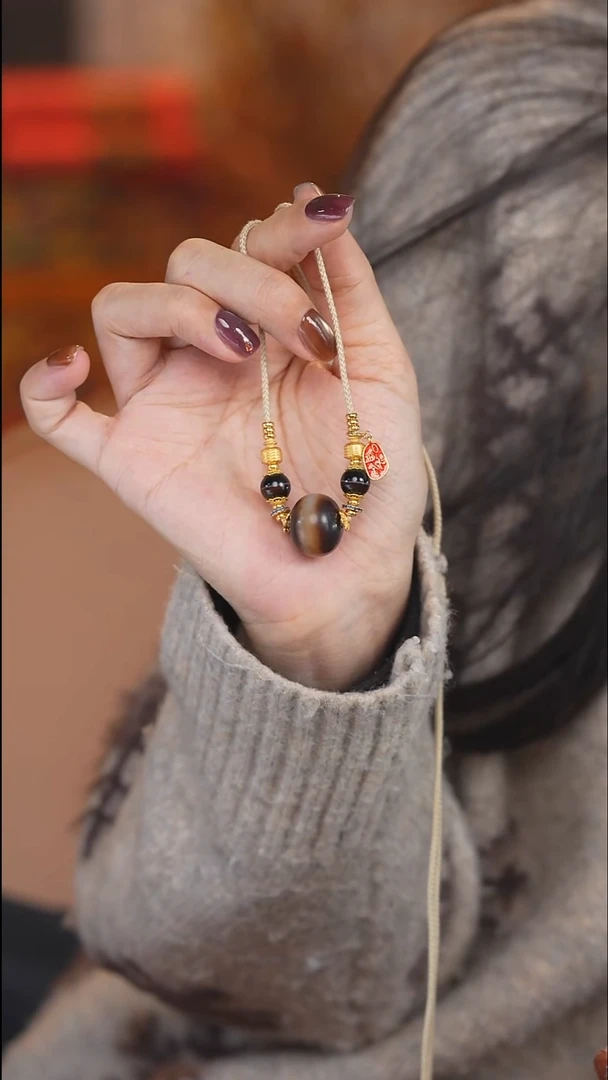 玛瑙/玉髓（覆膜）颈饰未镶嵌Q457-一线药师DIY项链多样性发一