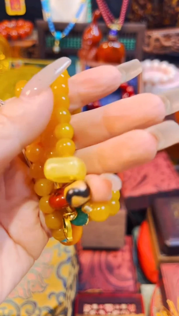 【闪购商品】蜜蜡颈饰未镶嵌兰妹精选精品优质链接301