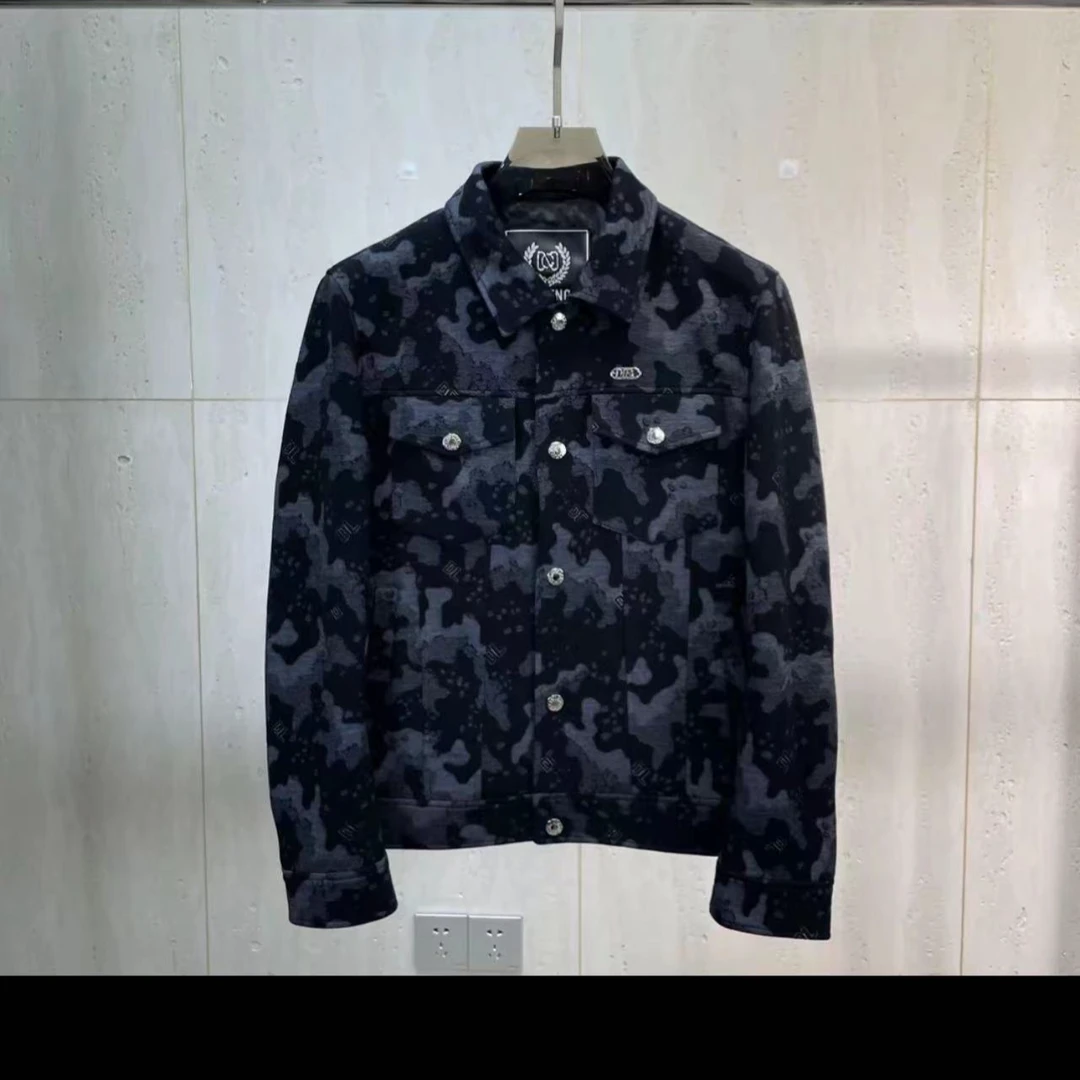 新款潮流痞帅男士个性百搭加厚夹克外套89131