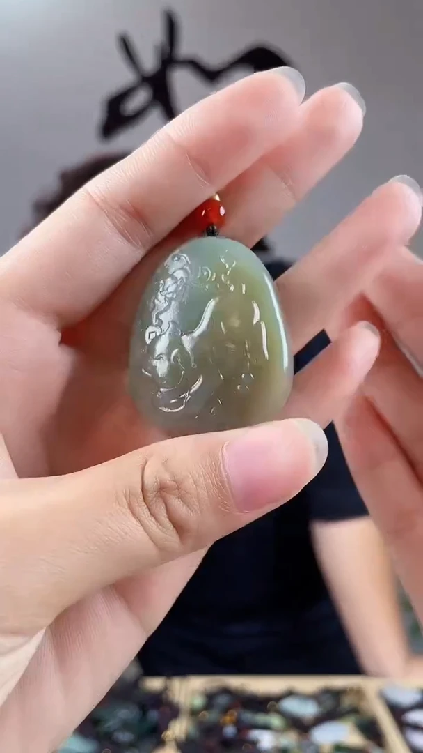 和田玉未镶嵌挂件多样性发货，拍一发一