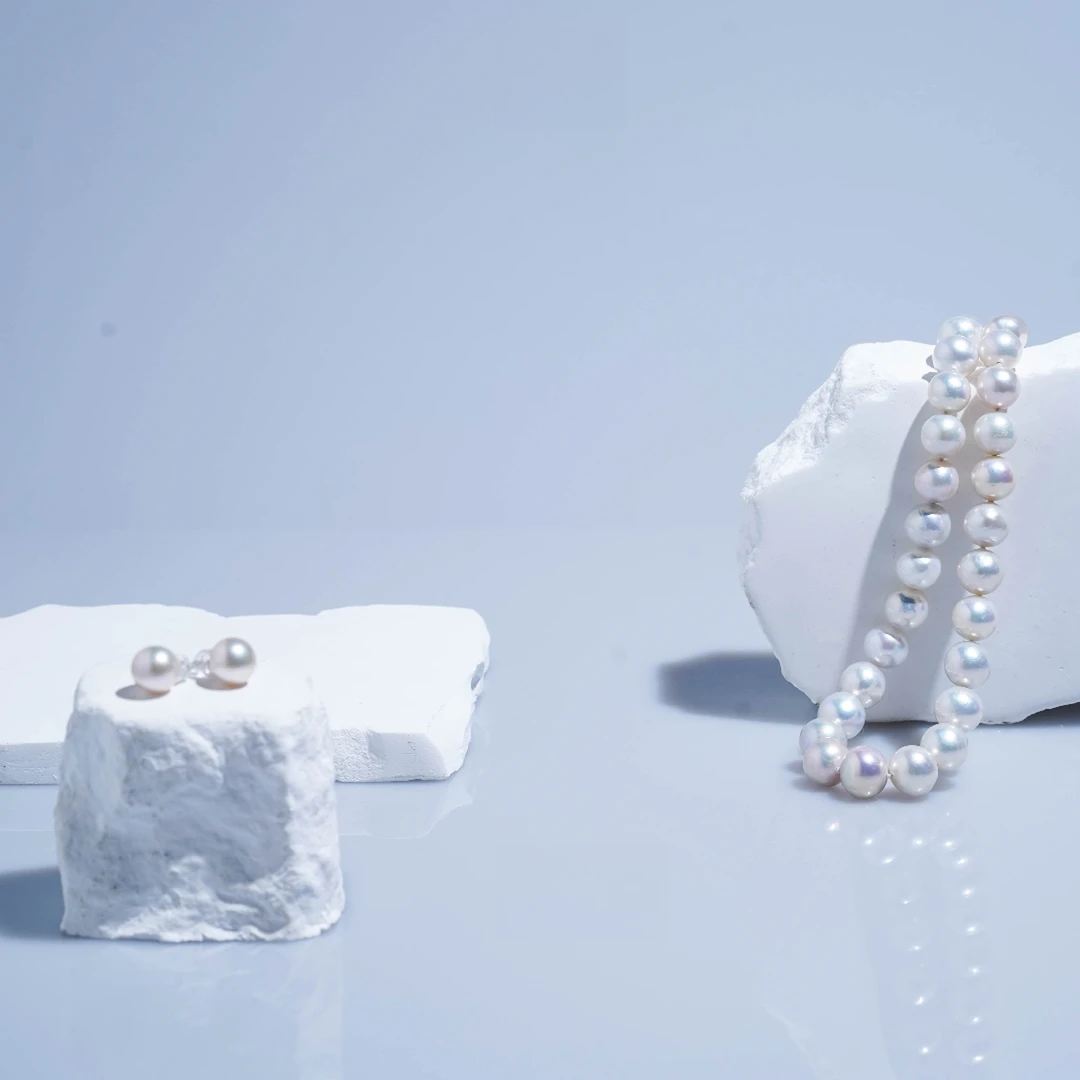 吉尔德四星西子喜马拉雅白雪全珠链9-11mm【玺润珠宝】王总高端福利