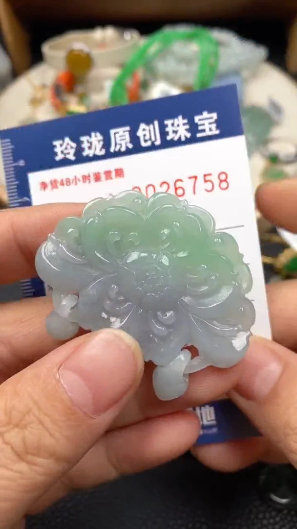 【闪购商品】翡翠颈饰未镶嵌翡翠净货26758