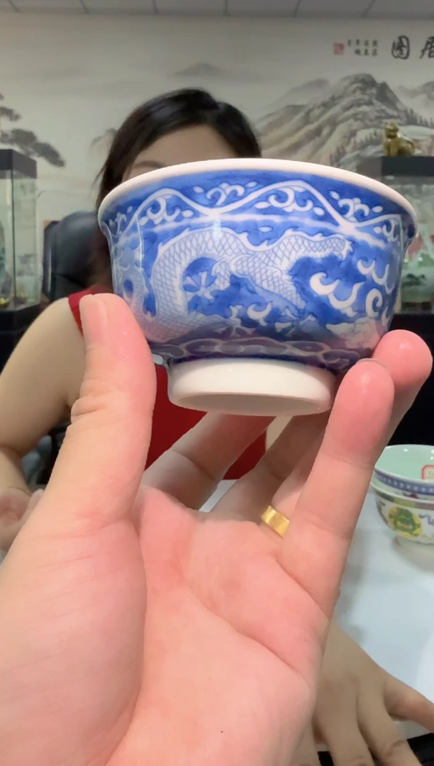陶瓷盖子款景德镇其他摆件