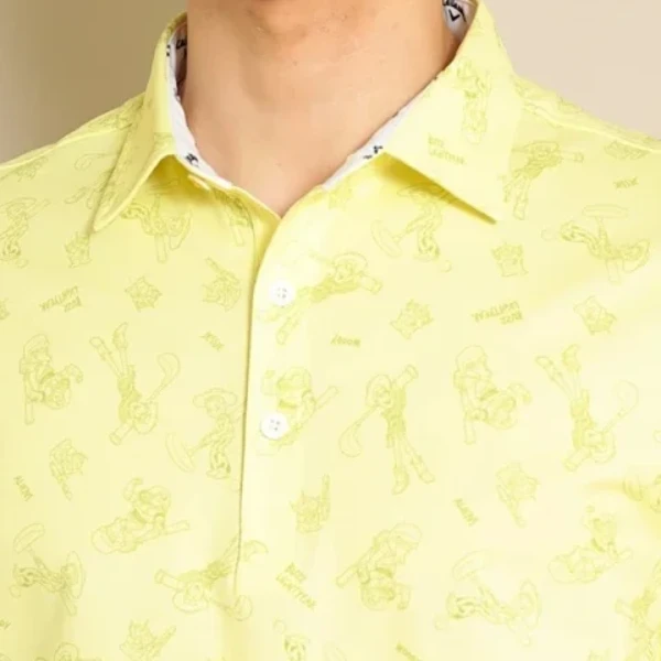 日本卡拉威Callaway高尔夫男士玩具总动员联名防晒速干短袖polo衫