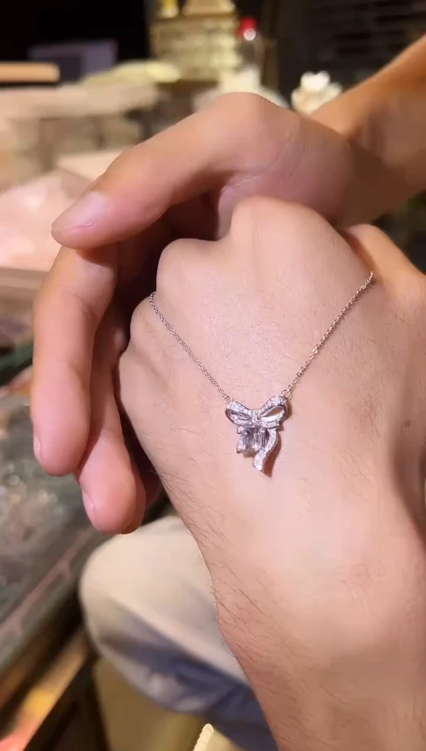 银S925镶嵌颈饰海蓝宝石1210m044多样性发其一