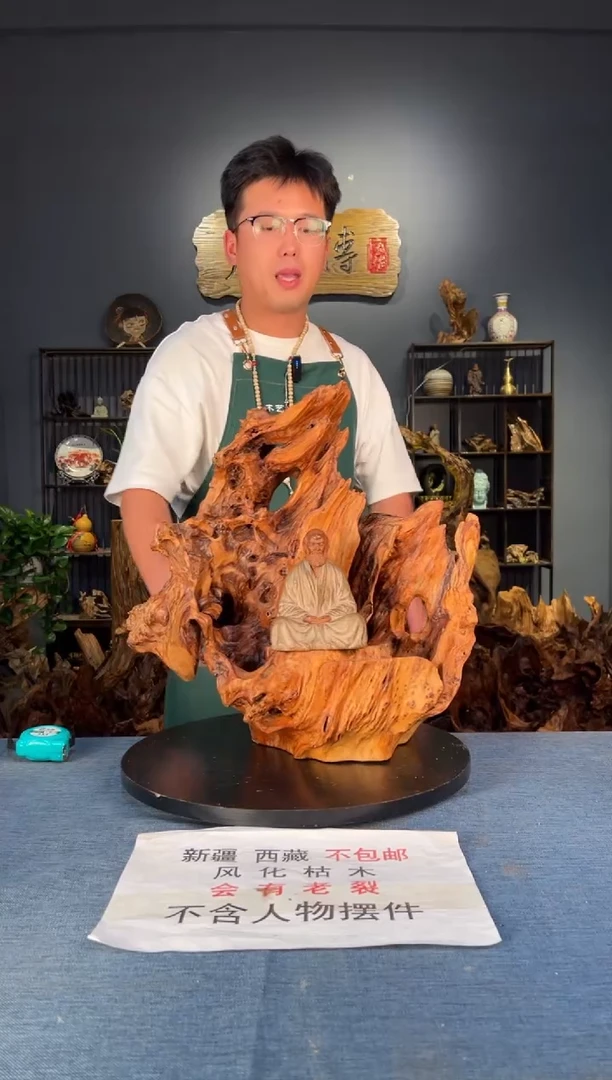 木 卢师傅根艺作品（不包含人物摆件）
