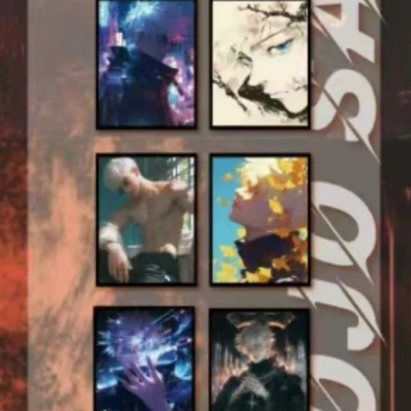 【拆袋】《咒术回战》 同人二创亚克力色纸盲盒（腾阳）