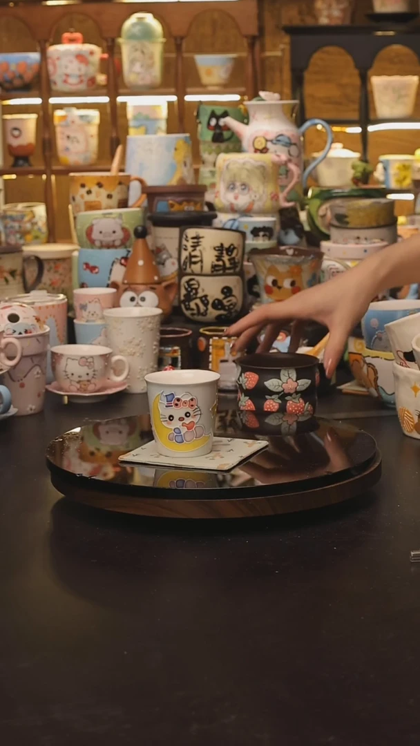 景德镇釉下彩绘设计师款式陶瓷