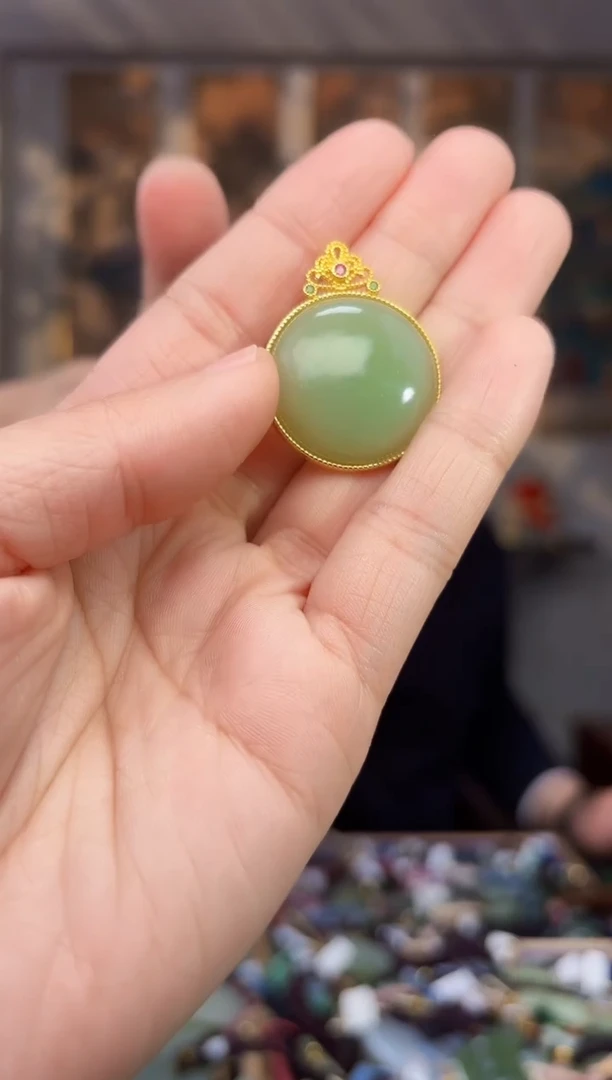 【闪购商品】和田玉挂件未镶嵌拍一发一