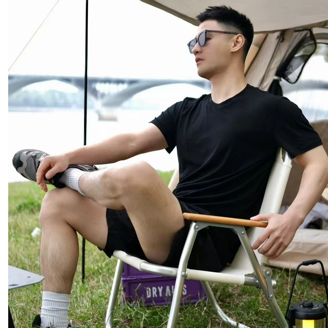 夏季百搭男女同款新款T恤运动圆领短袖2025-02