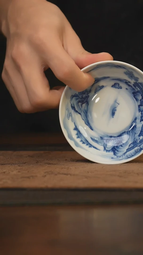 瓷片柴窑青花破价福利