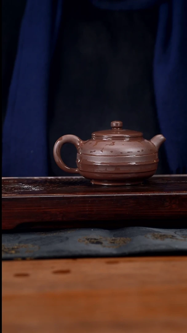 【闪购商品】紫砂茶壶300cc黄龙山原矿紫泥三线20