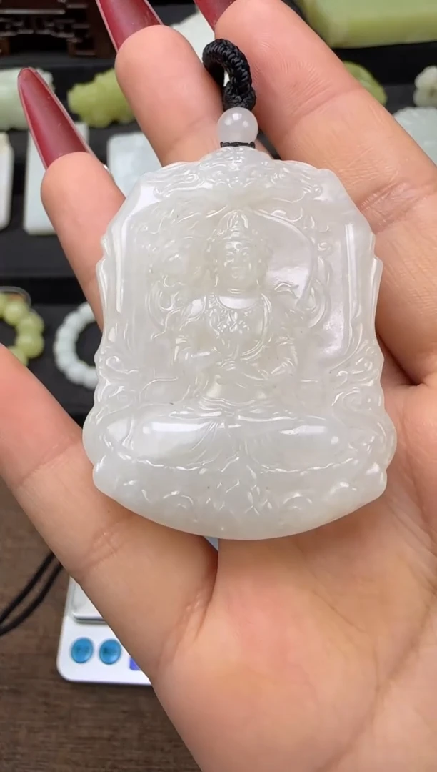 吊坠(不含链)未镶嵌和田玉吊坠