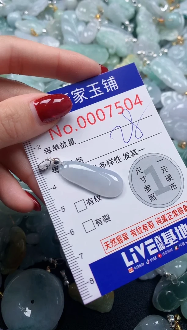 颈饰未镶嵌翡翠7504