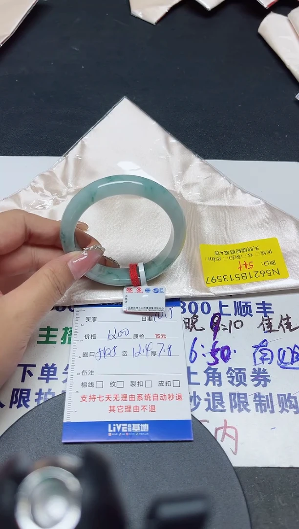 未镶嵌手镯翡翠54正/13579
