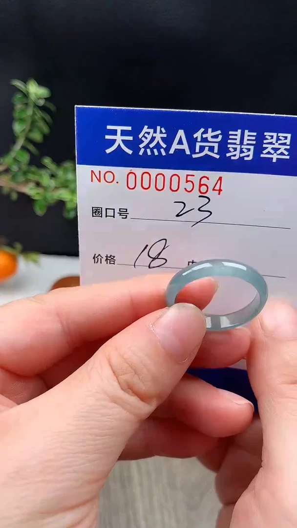 未镶嵌戒指翡翠23#