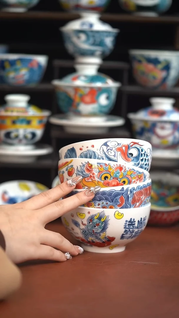 昨明米饭碗4只（宠粉福利）