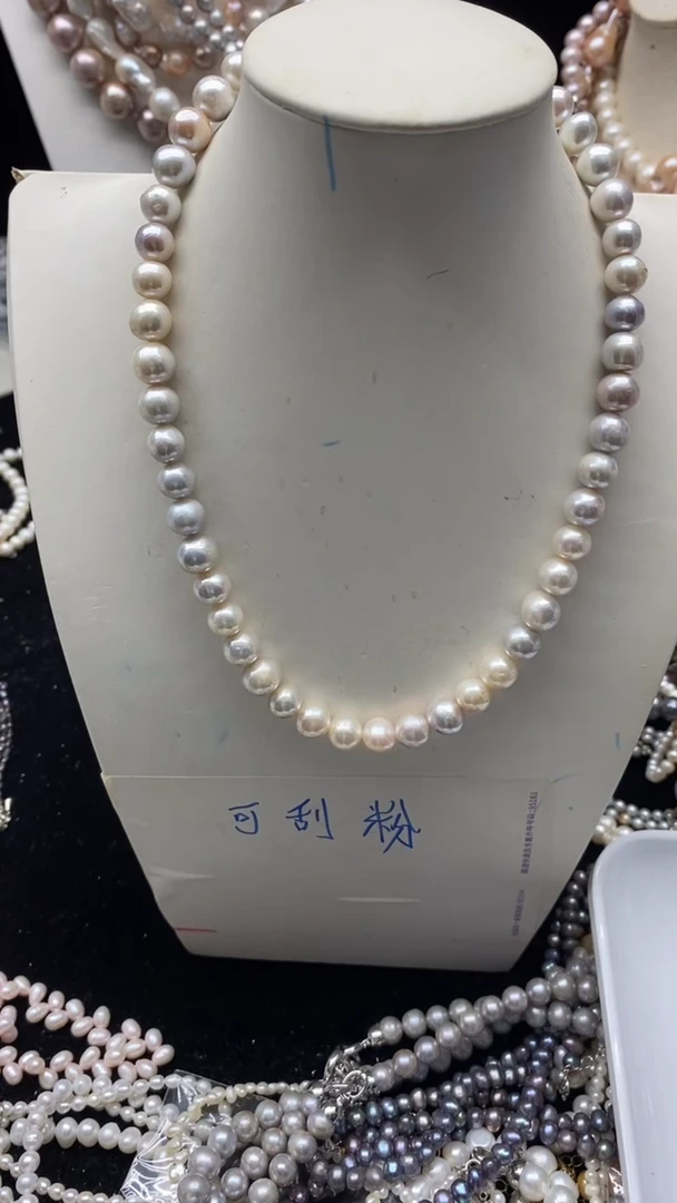 项链合金淡水珍珠1
