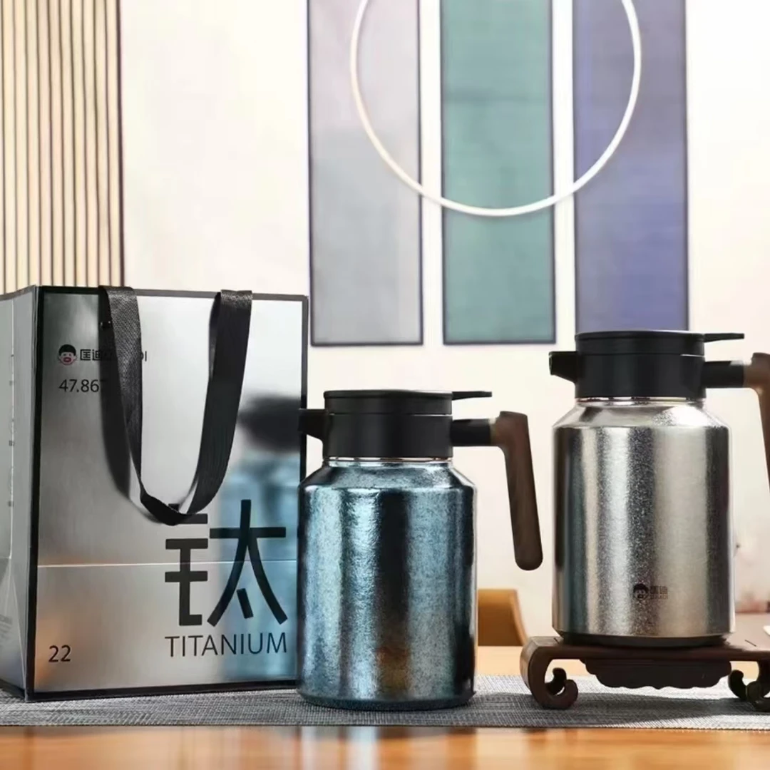 昂光纯钛闷茶壶1800ML