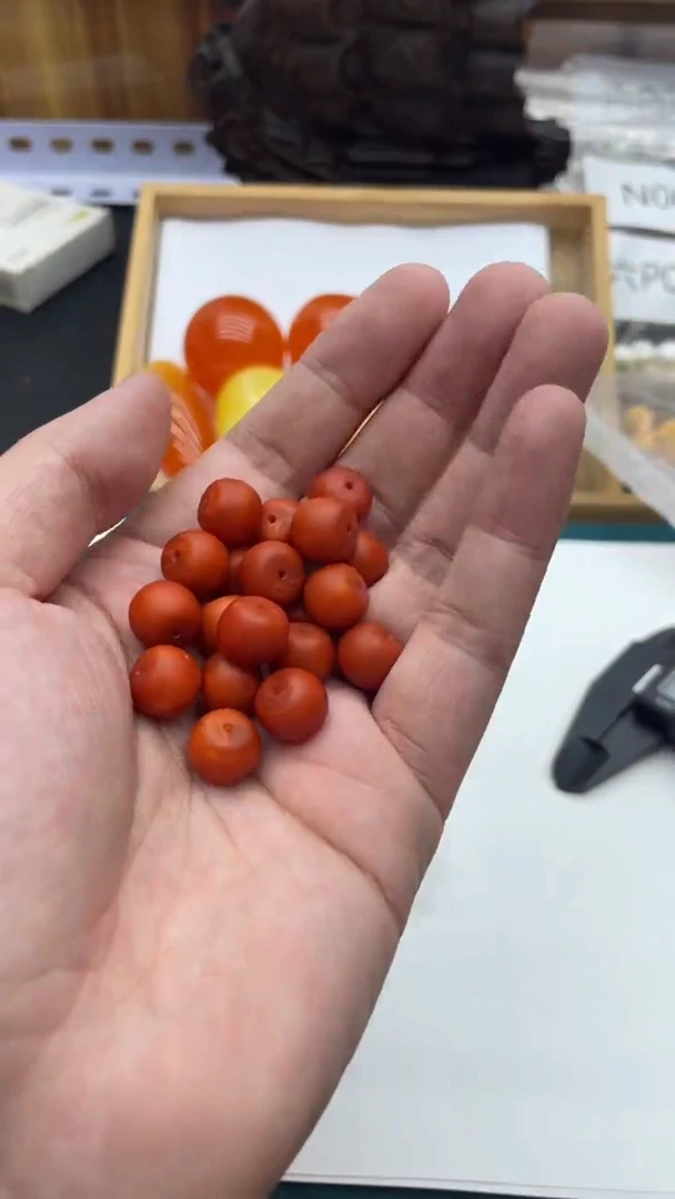 P03红色12mm单珠