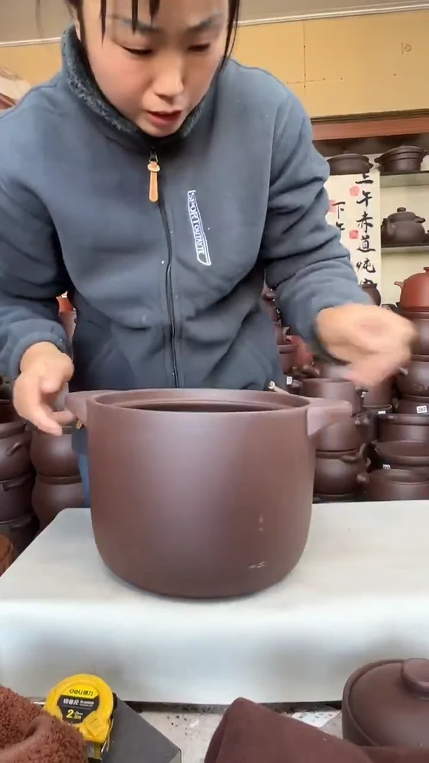 宜兴紫砂微瑕6升直筒537