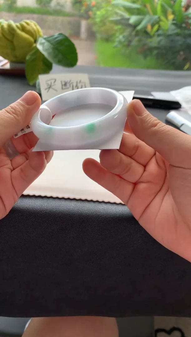 翡翠手镯未镶嵌56.8正圈Y3590买断