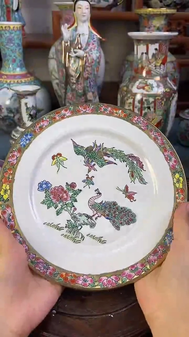 瓷片微瑕慎拍景德镇窑老厂瓷器单件