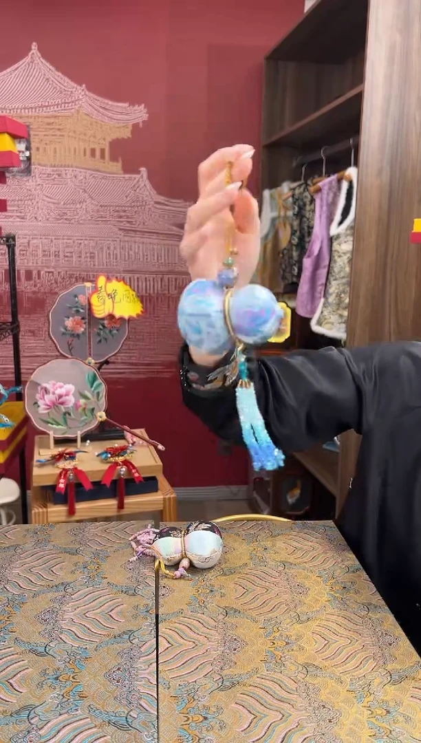 【闪购商品】刺绣苏绣手工宋锦葫芦