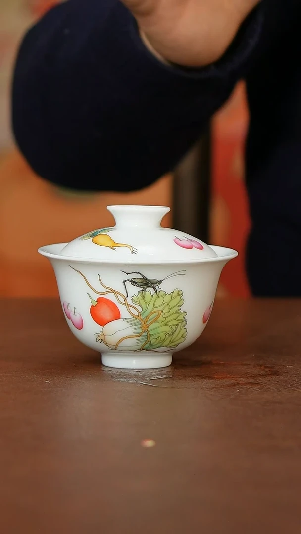 【闪购商品】杯景德镇陶瓷杯盖碗40