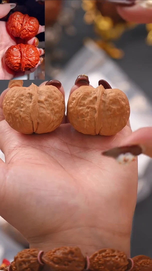 【闪购商品】文玩核桃把件40天启元宝