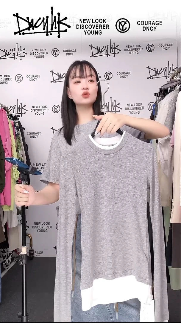 假两件针织衫s码