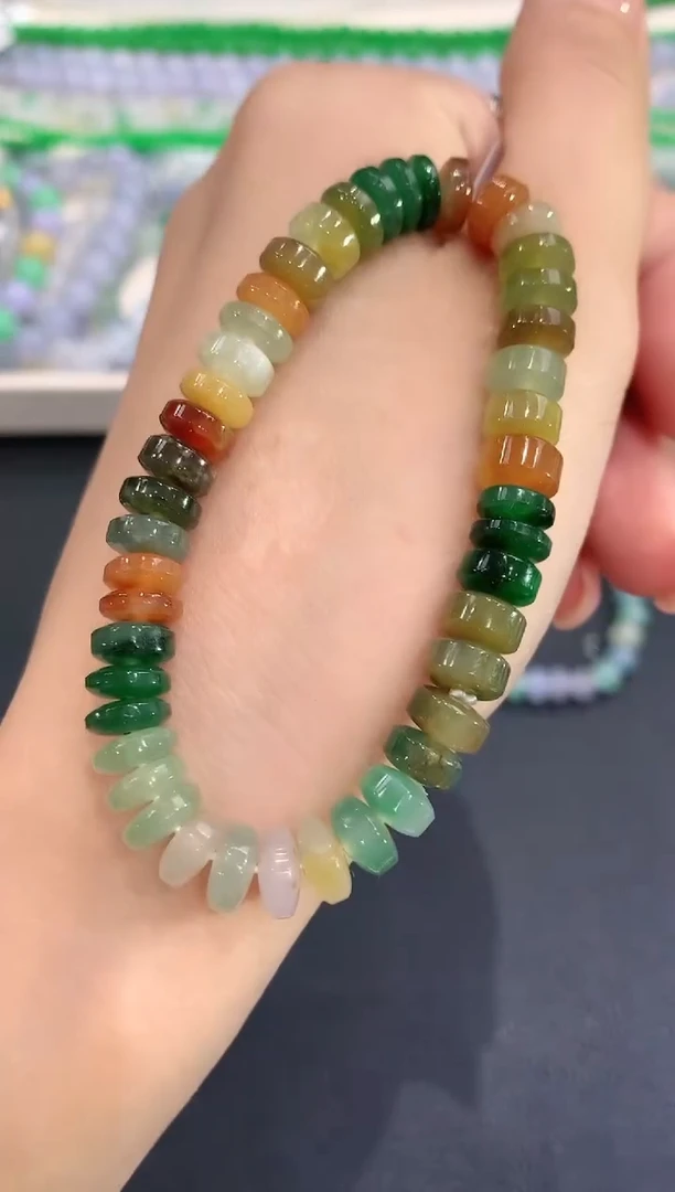 未镶嵌手串翡翠w110