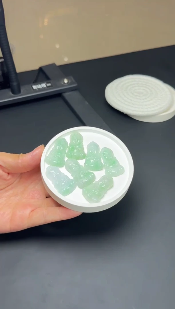 颈饰未镶嵌翡翠K196-1289宝宝佛多样性发一件