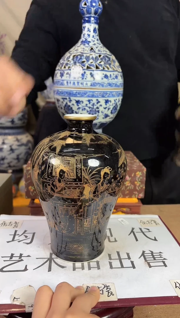 摆件现代艺陶瓷T729