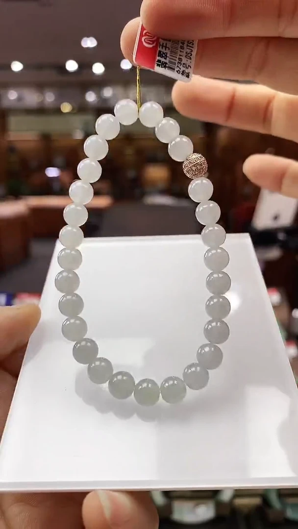 未镶嵌手串翡翠6+mm手串