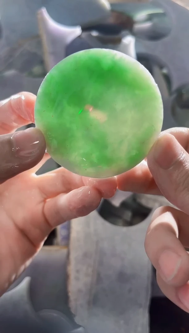 裸石翡翠缅甸翡翠A货文3453