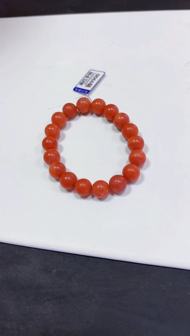 颈饰未镶嵌南红玛瑙手链