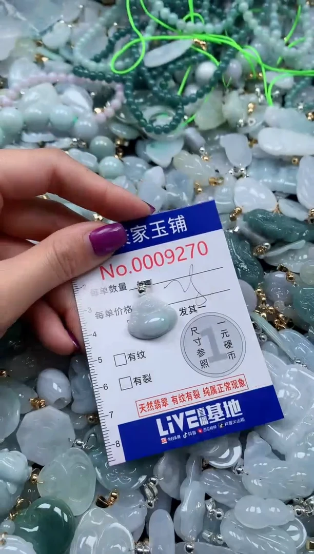 颈饰未镶嵌翡翠9270