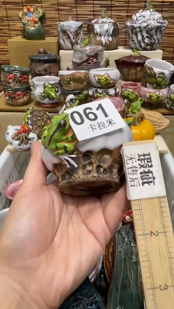 布*哥061精美粗陶手工柴烧