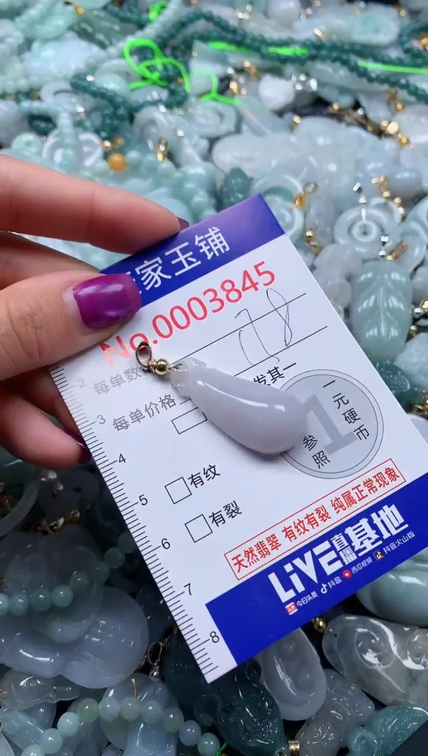颈饰未镶嵌翡翠3845
