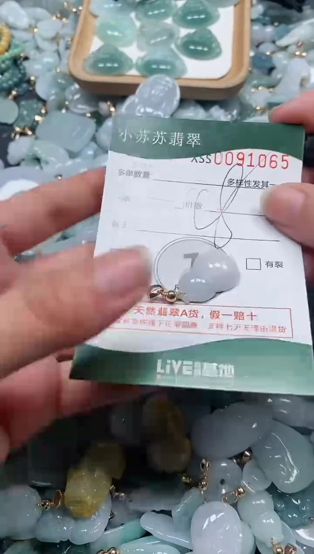 【闪购商品】翡翠颈饰未镶嵌闪购商品0091065