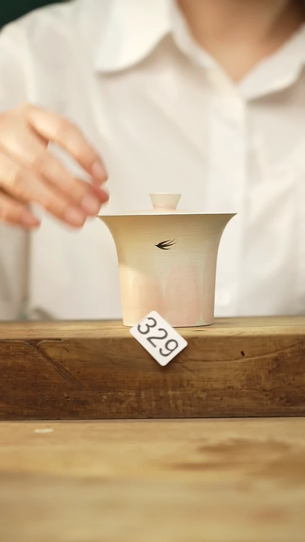 瓷片粉引·系列/设计师 牧渔 款