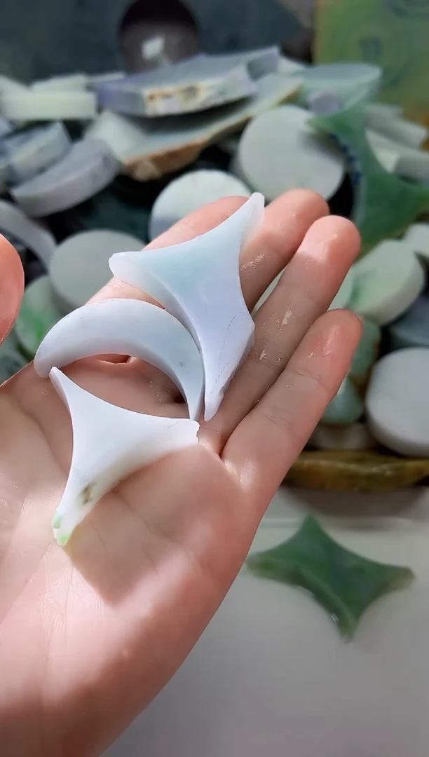 裸石翡翠天然翡翠A货石 南 308