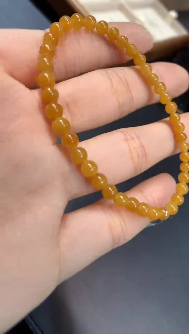 未镶嵌手串翡翠手串