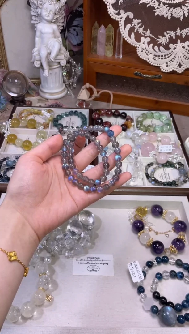 水晶手链未镶嵌933多样性发货