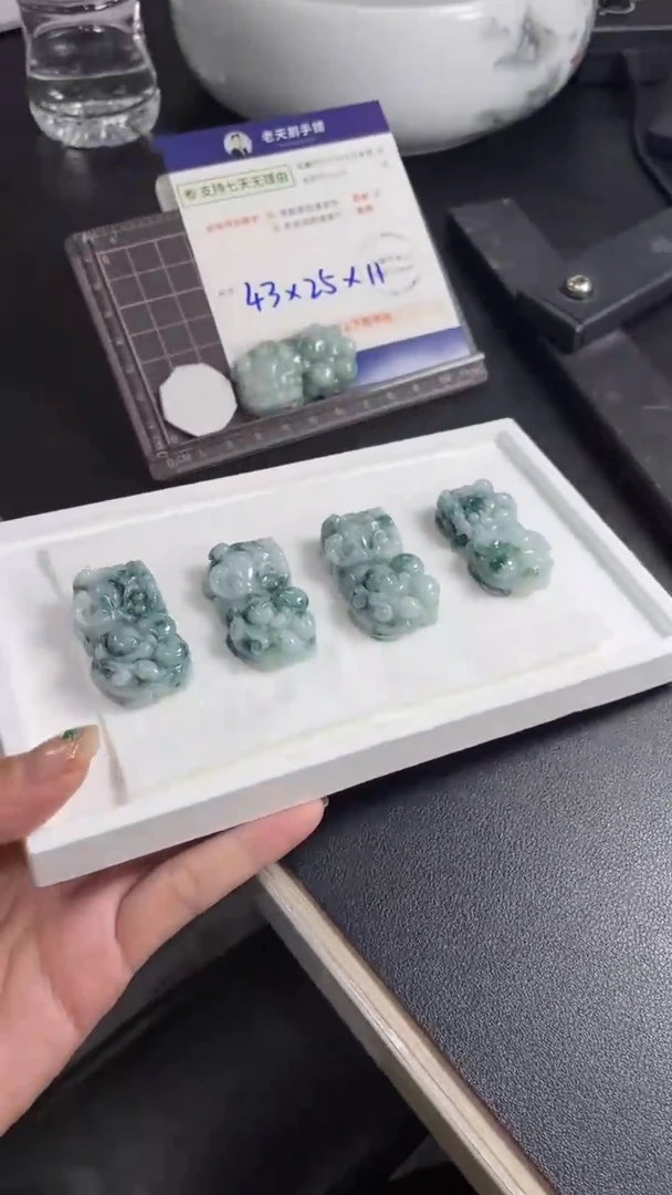 【闪购商品】翡翠颈饰未镶嵌翡翠貔貅15/多样性发其一CP