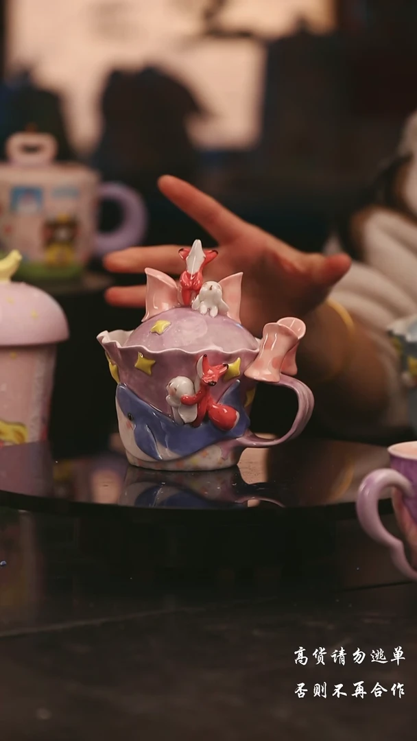 陶瓷景德镇可爱设计师款陶瓷
