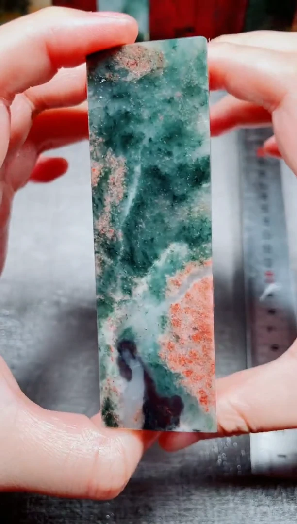 玉桂林鸡血玉素章3.0左右红13