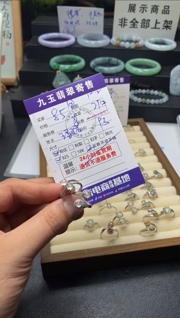 颈饰银S925镶嵌翡翠凤**澜买断