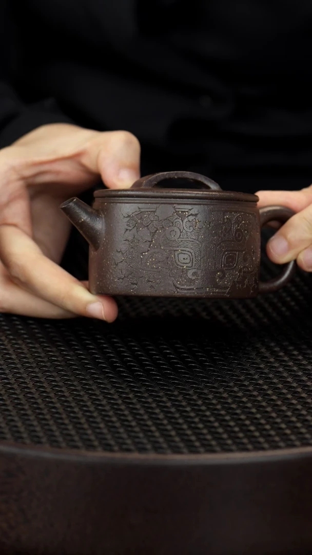 茶壶紫砂?****?定闪蒋程思巨轮